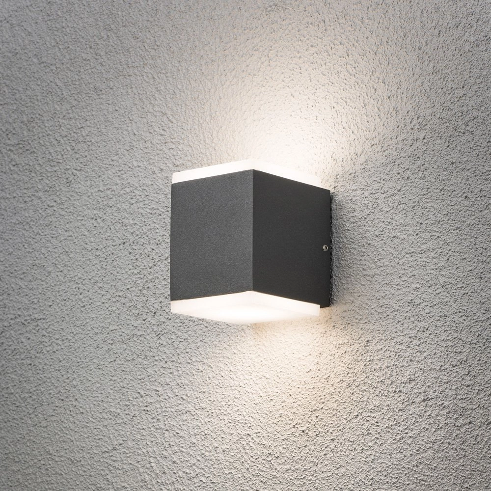 Led wandspot Monza Up - Down antraciet KonstSmide 7318307991376