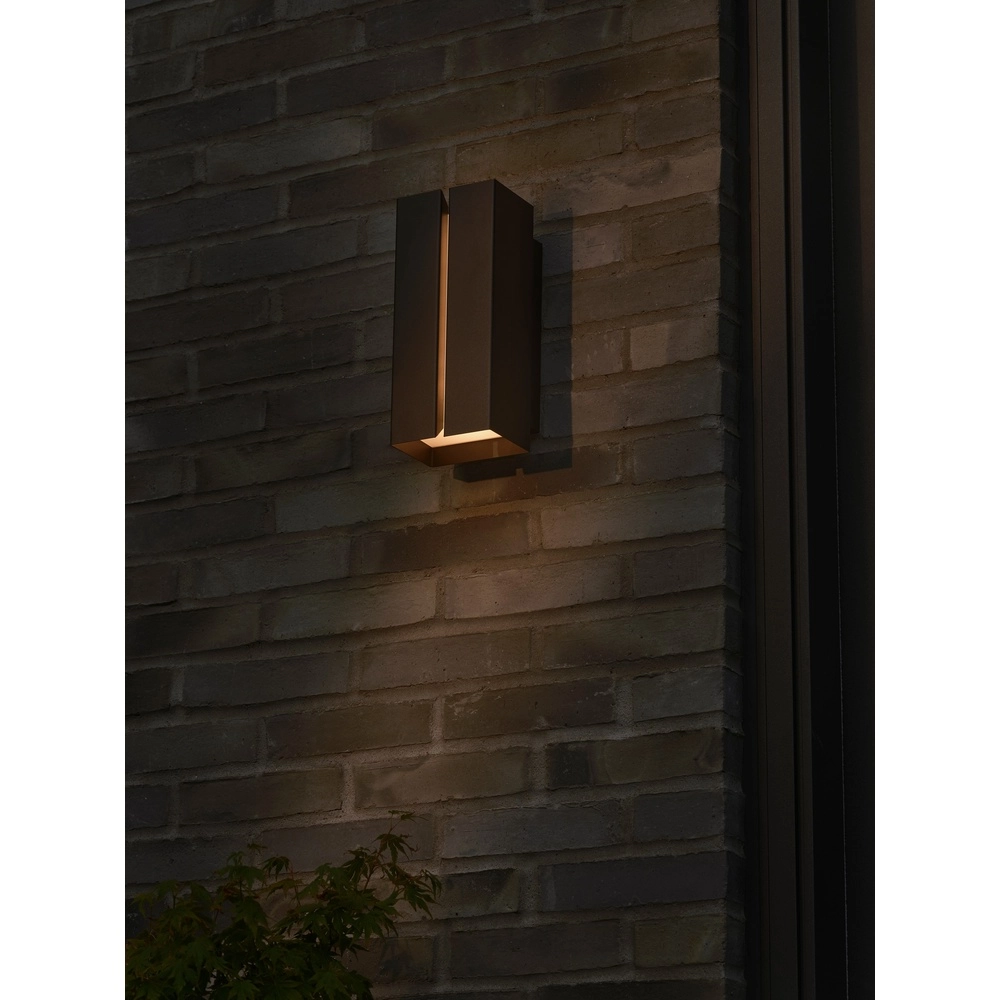 Strakke muurlamp Clarini  zwart Nordlux 5704924025655