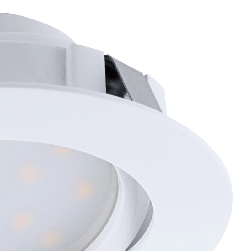 Led plafondspot Pineda Round 6w - 3000K - 8,4cm wit Eglo 9002759958541