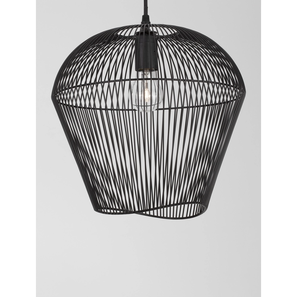 Bohemian hanglamp Bredo Ø 31,5cm zwart Lyora 5212017438911