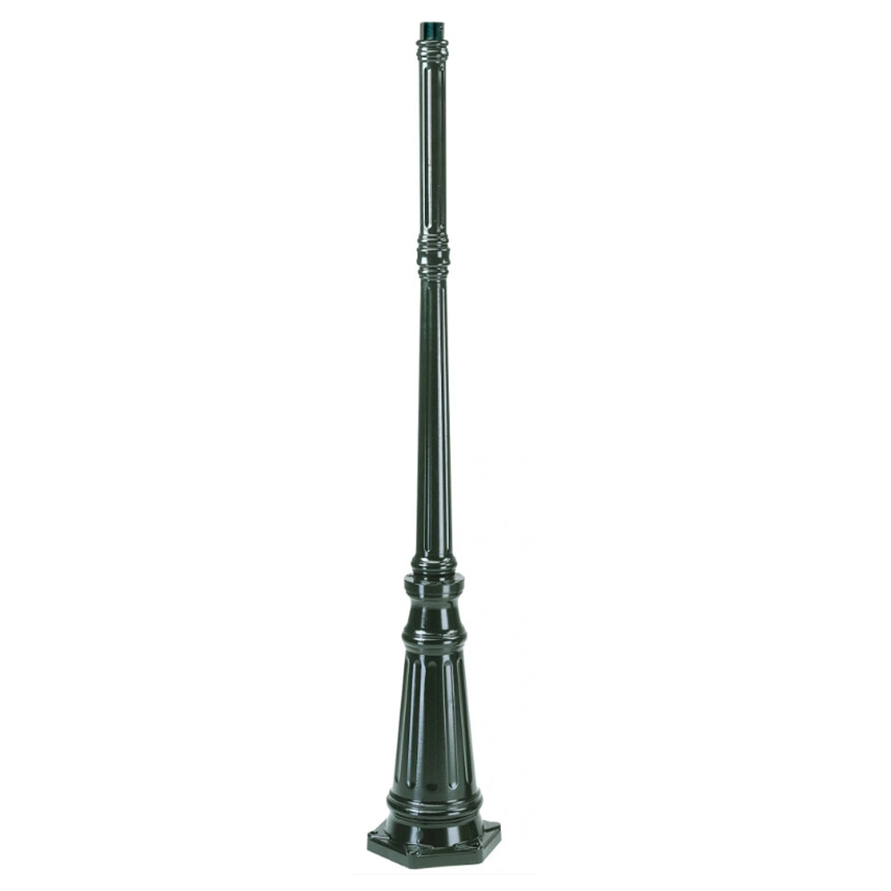 Nostalgic mast Kreta E85A verlengd - zwart