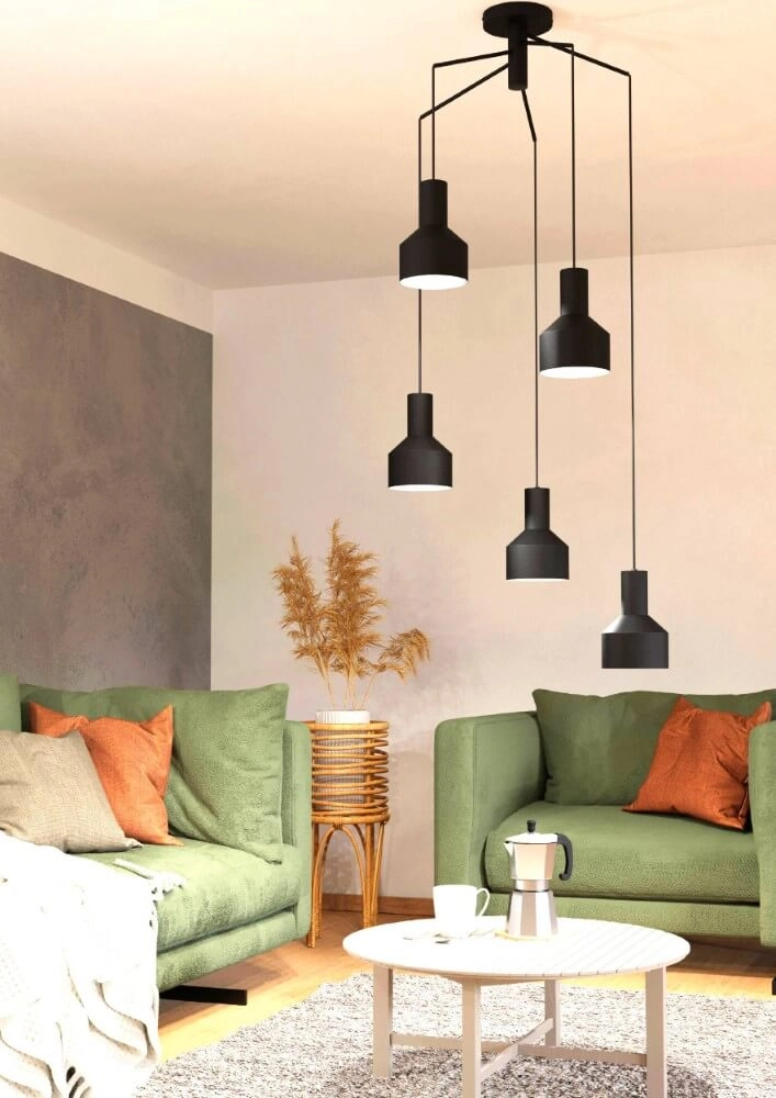 Vide hanglamp Casibare zwart Eglo 9002759995539