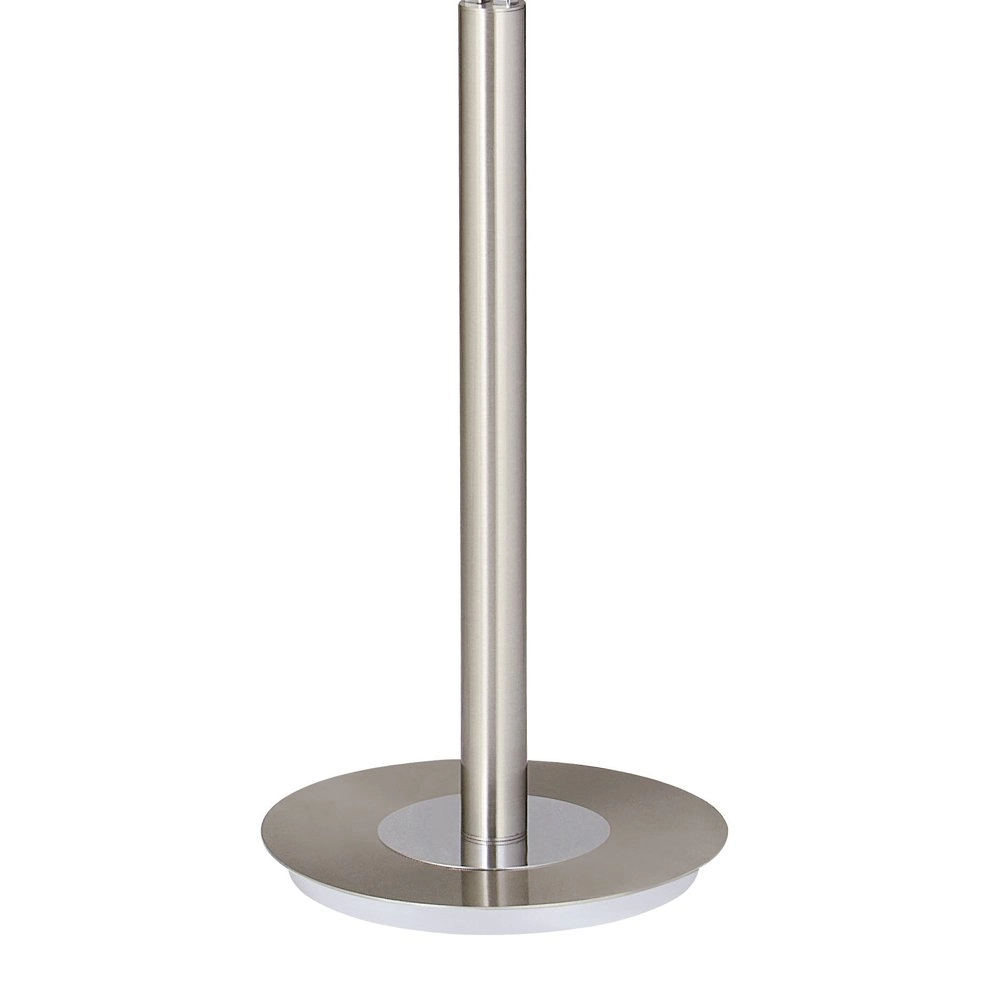 Lampenkap tafellamp Paris II grijs met witte lampenkap Trio 4017807368390