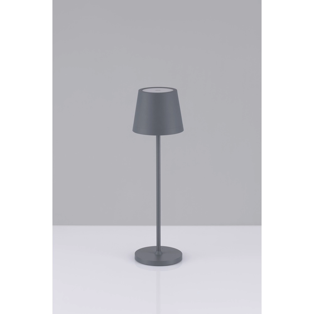 Oplaadbare tafellamp Seina grijs Lyora 5212017444431