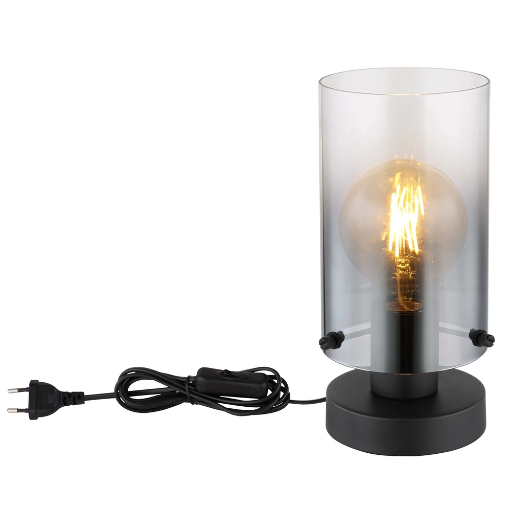 Tafellamp Florentina zwart design Globo 9007371458141