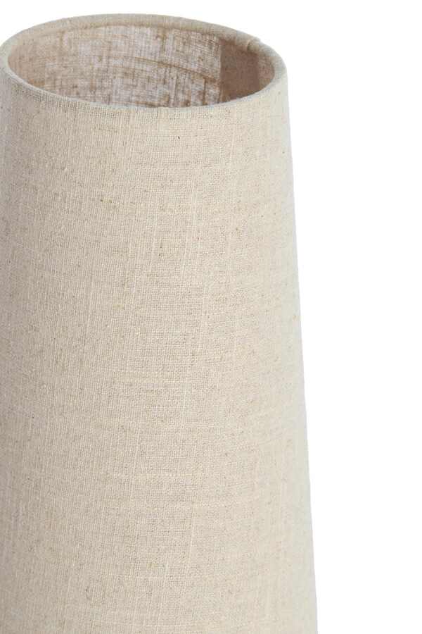 Crème tafellamp Howie met zwart Ø 15cm Light & Living 8717807759353