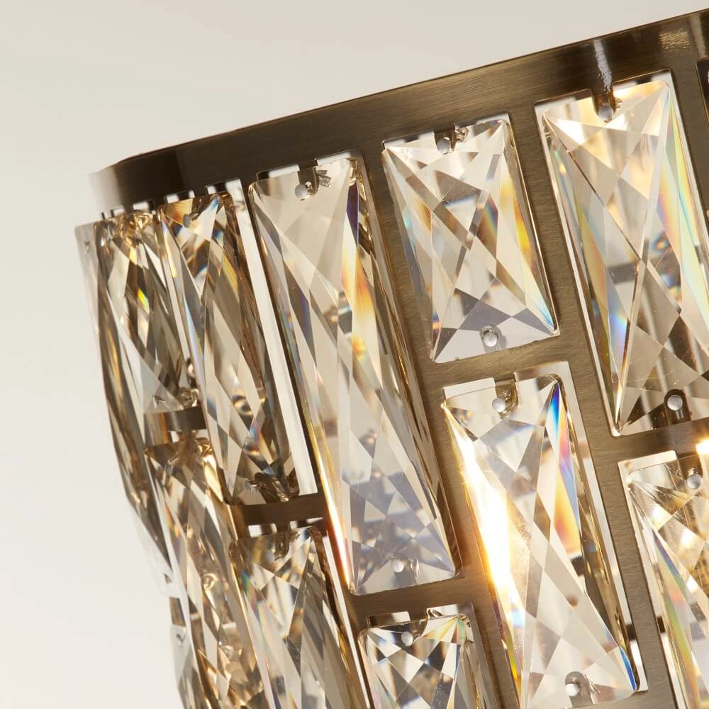 Klassieke vloerlamp Bijou goud Searchlight 5053423242118