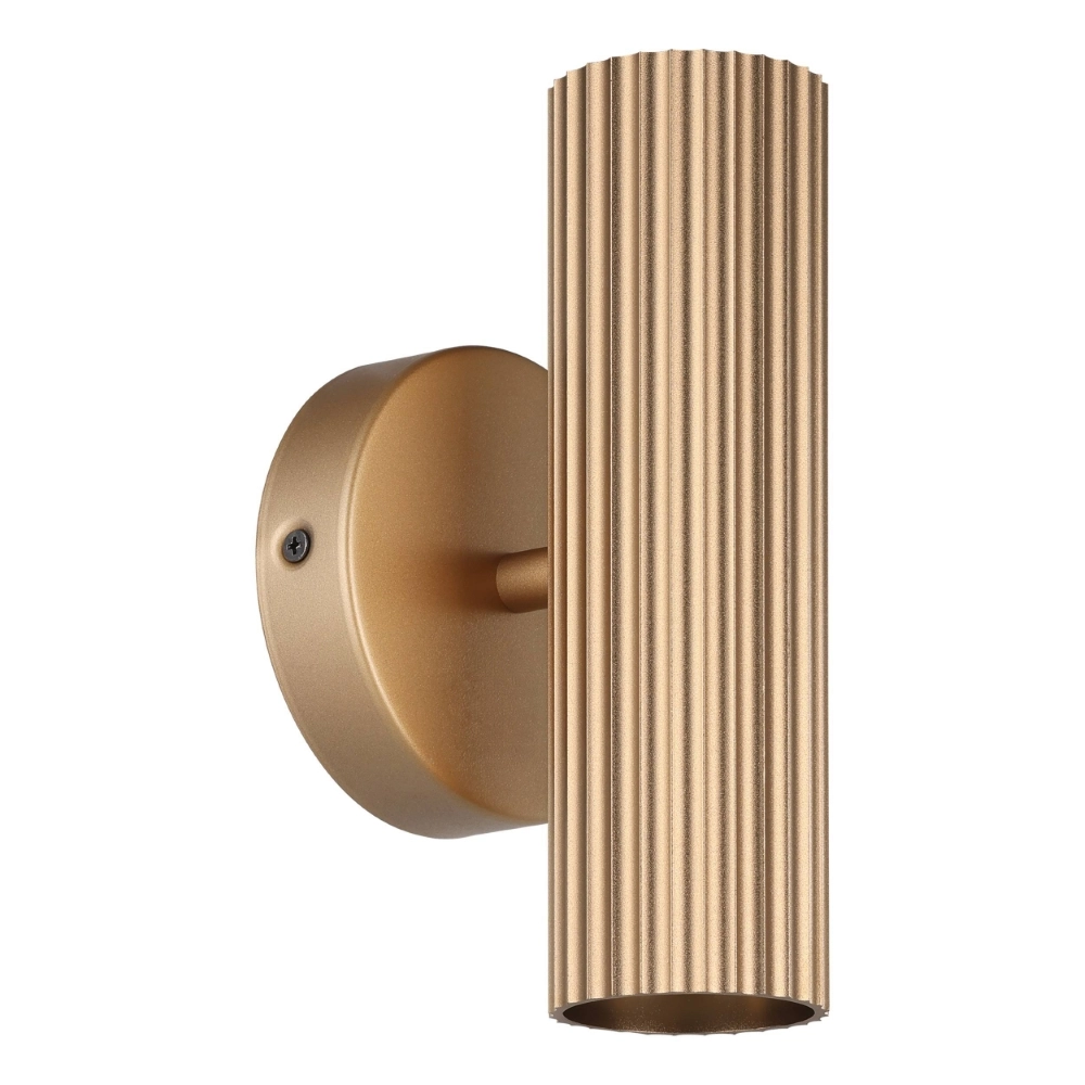 Opbouwspot Portillo up & down goud