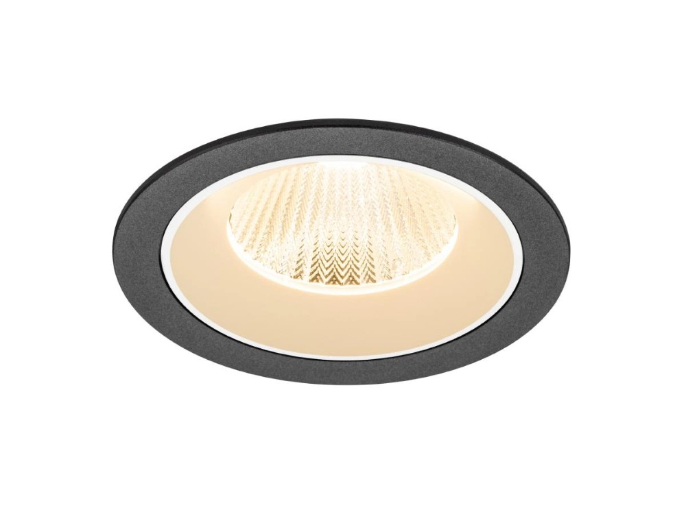 Inbouwspot Numinos L zwart/wit 2700K - 40gr SLV 4024163309943