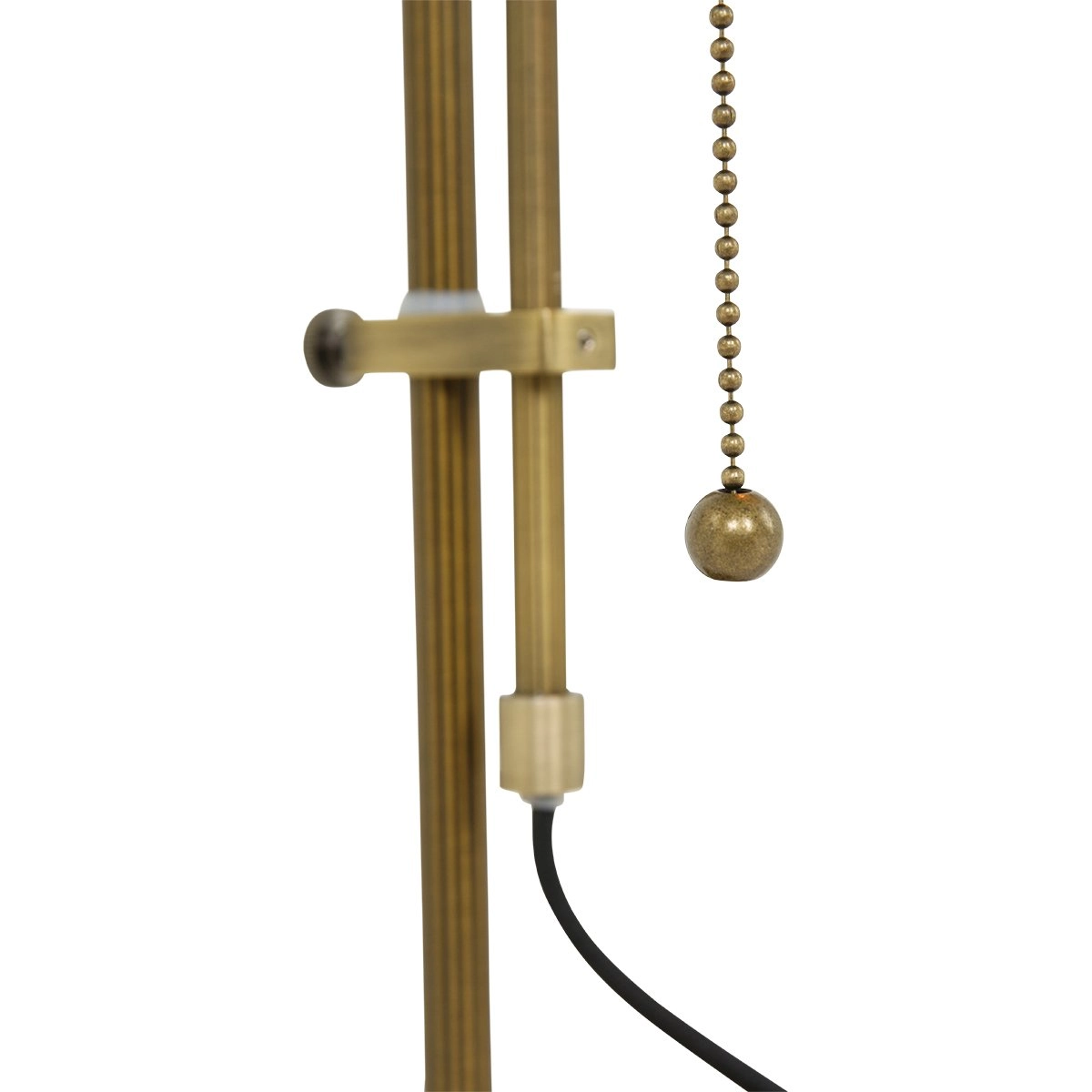 Bureaulamp Ancilla goud met groen Steinhauer 8712746115383