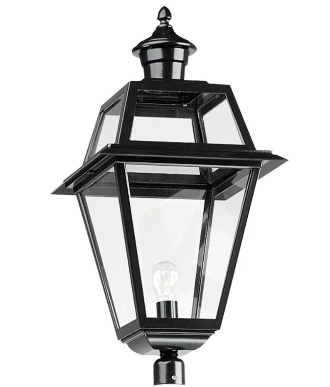 Nostalgic lantern lamp Maasdam K14 zwart