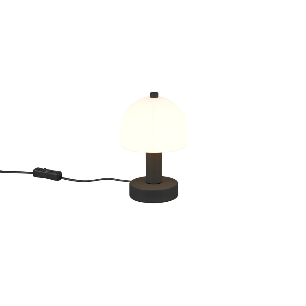 Strakke tafellamp Glenn zwart