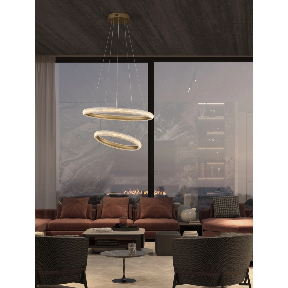 Hanglamp Medora goud Ø 59cm