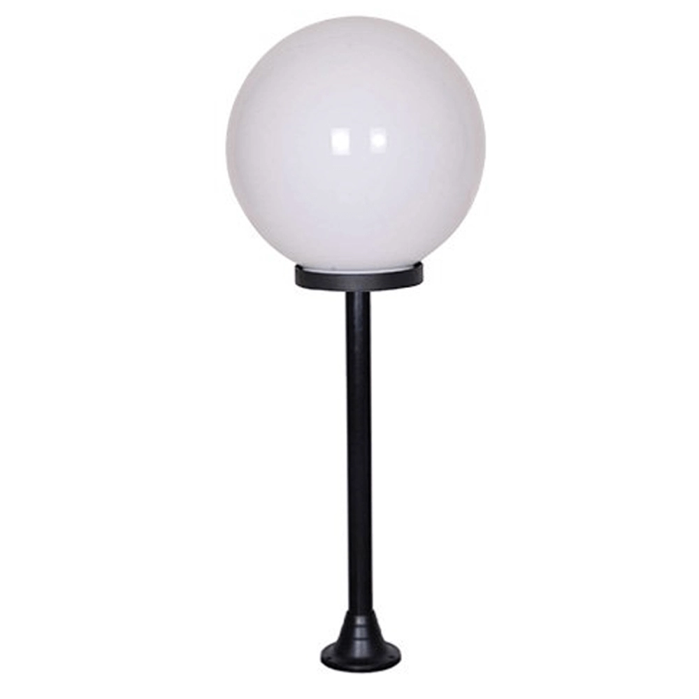 Tuinlamp Globe Bolano 241cm. staand opaal