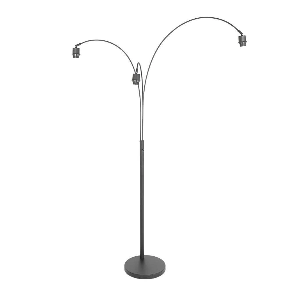 Bamboe vloerlamp Sparkled Light met zwart Steinhauer 8712746176803