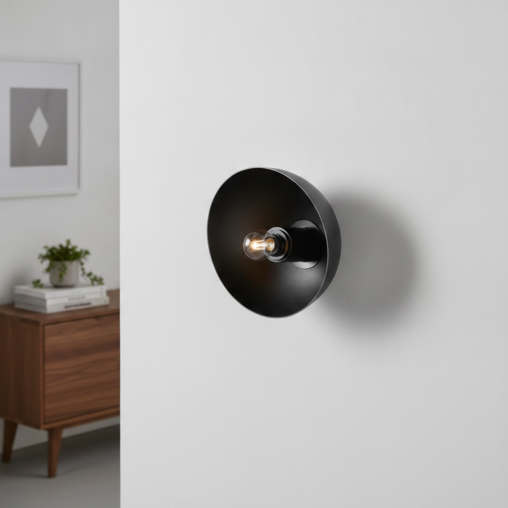 Design wandlamp Onia metaal met zwart