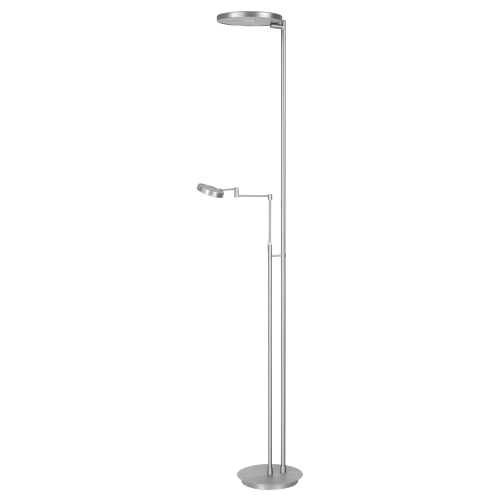 Vloerlamp Vienna nikkel
