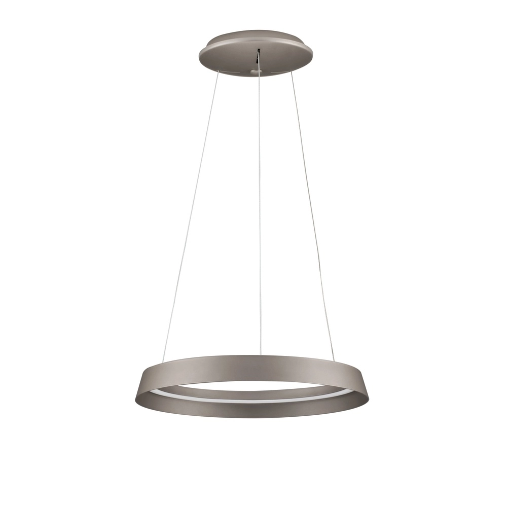 Design hanglamp Ormi Ø 45cm champagne Lyora 5212017448811