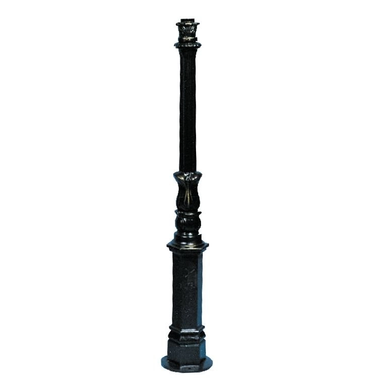 Nostalgic mast Kennemer H7 zwart
