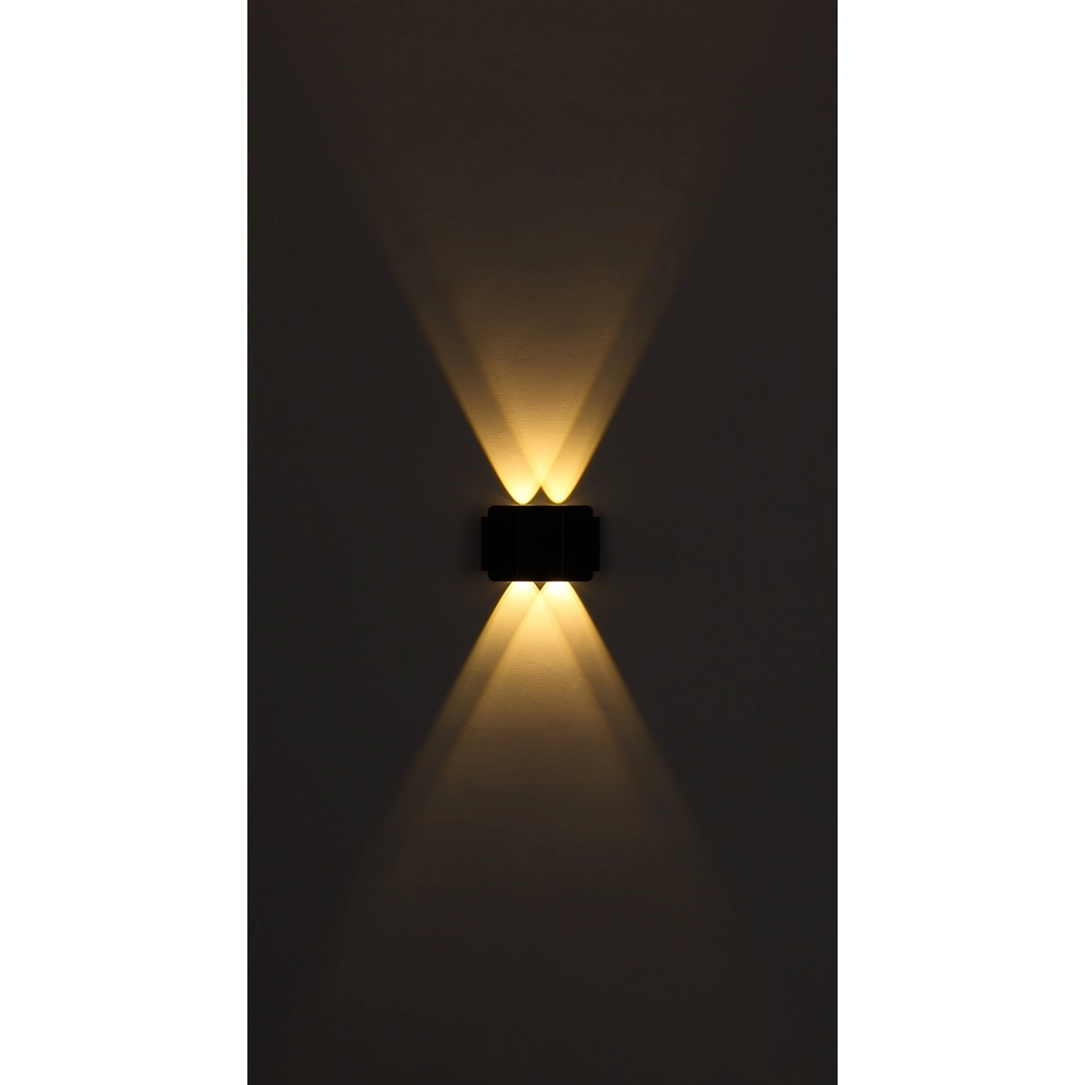 Solar wandlamp Lutron zwart Globo 9007371451012