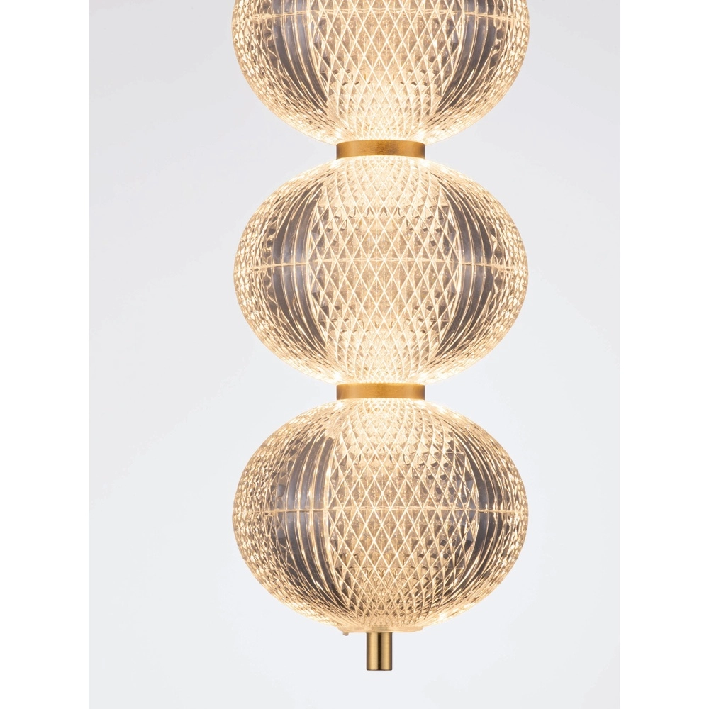 Unieke hanglamp Klelia goud Lyora 5212017452665