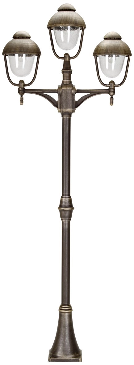 Buitenlamp 3-lichts Jardi 228cm - brons Albert 4007235520415