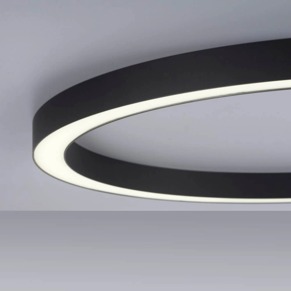 Ronde vloerlamp Pure Lines Round Ø 70cm antraciet Paul Neuhaus 4012248373521