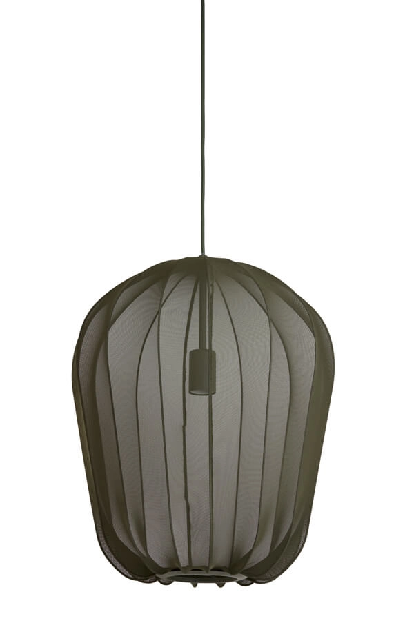 Groene hanglamp Plumeria Ø 42cm Light & Living 8717807651459