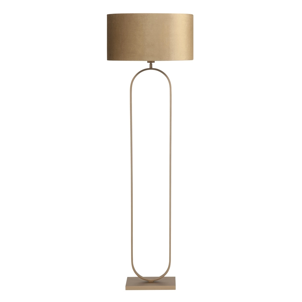 Design vloerlamp Verona koper brons 161cm