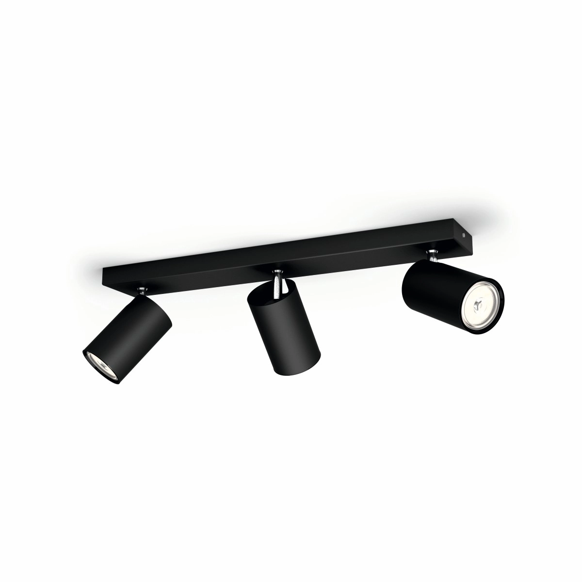 spot Kosipo 3-lichts zwart Philips 8718696164921