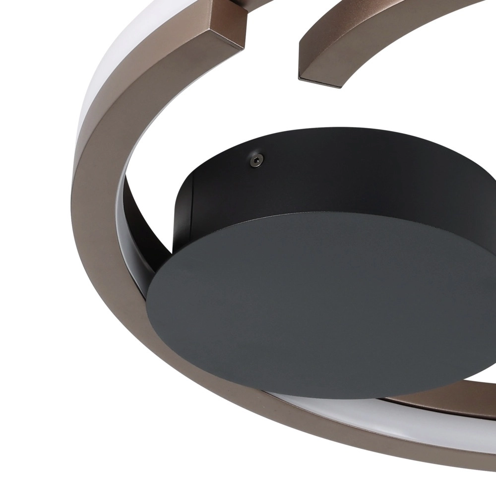 Plafondlamp Mezzomonte koper brons Eglo 9008606360222