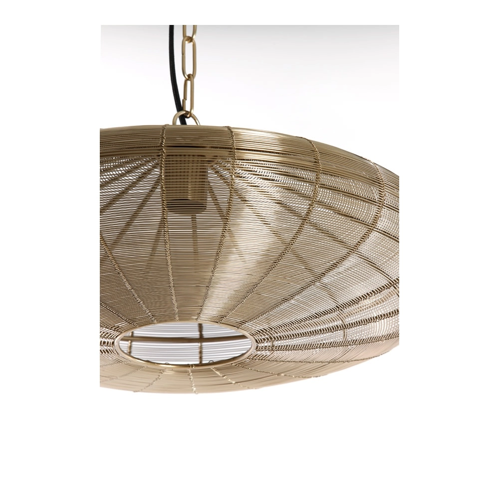Hanglamp Bahoto goud Ø 51cm Light & Living 8717807706814