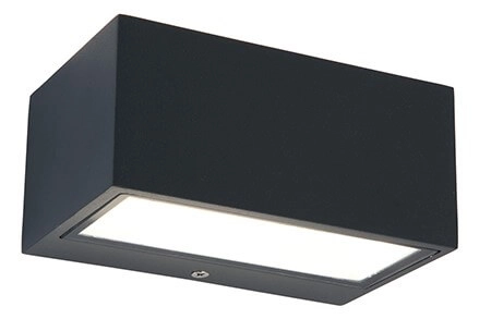 Antraciete wandlamp Gemini design