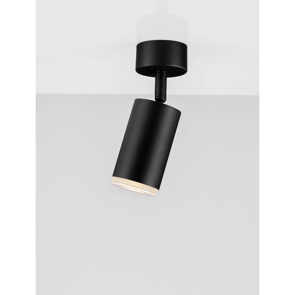 Opbouwspot Mao enkel zwart Lyora 5212017475251