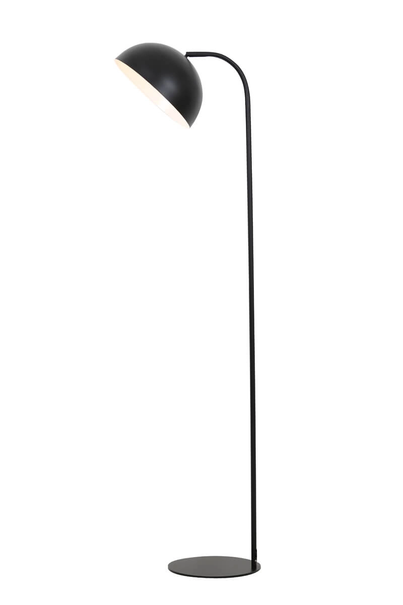 Zwarte vloerlamp Mette 155cm Light & Living 8717807320454