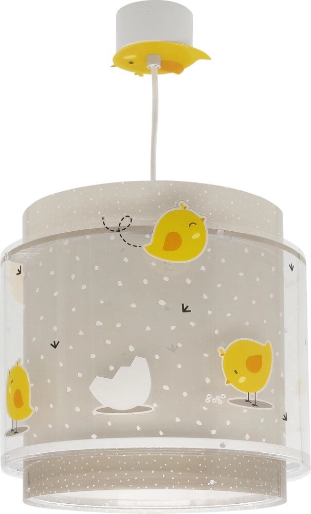 Taupe kinderkamer hanglamp Baby Chicken Dalber 8420406768724