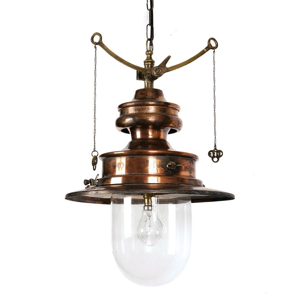 Antieke hanglamp Paddington Station M