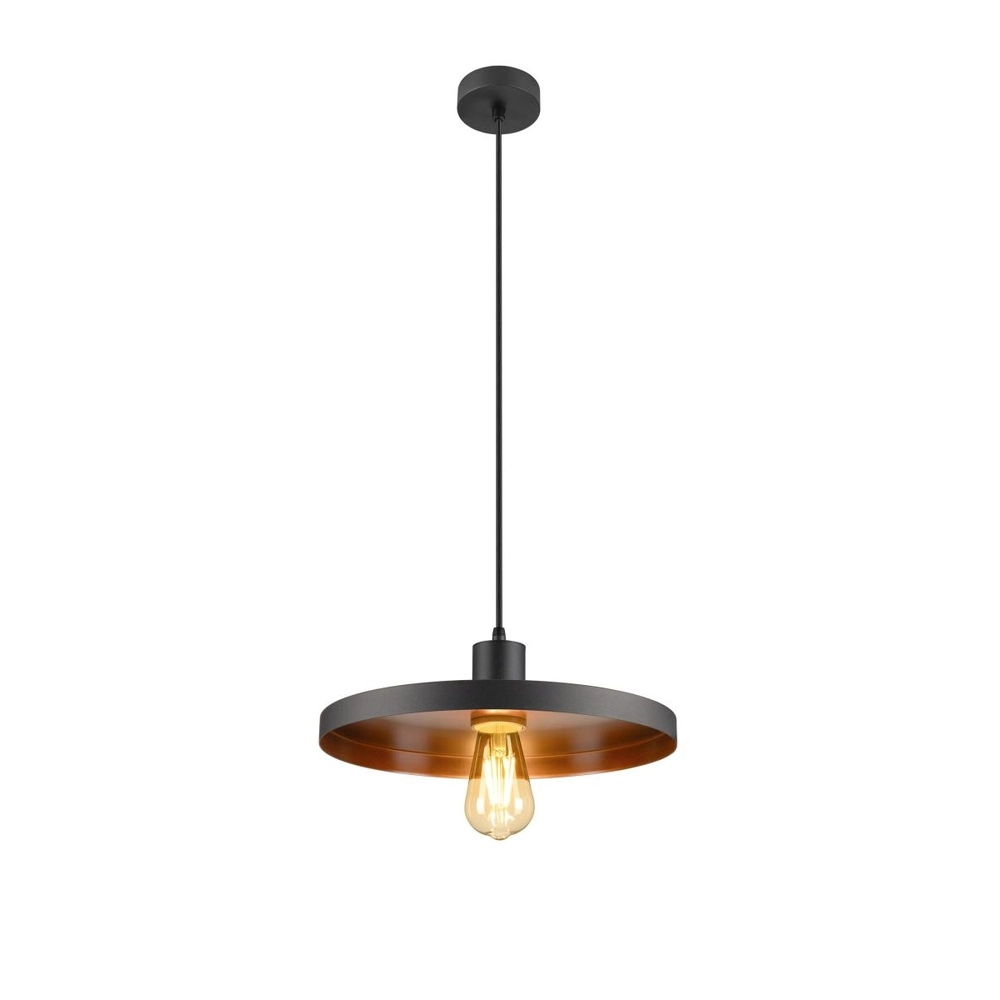Pendelarmatuur Lalu 2m zwart E27 SLV 4024163317399