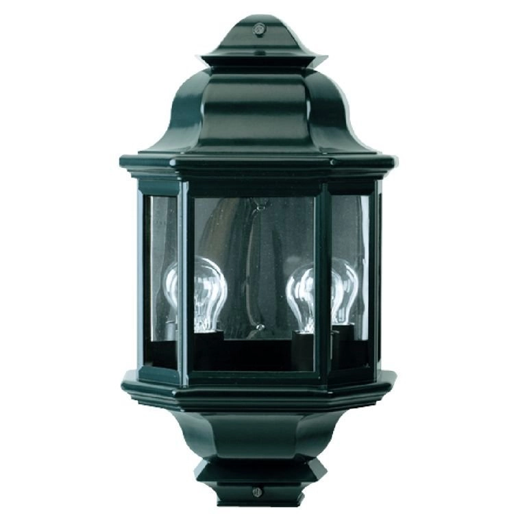 Klassieke buitenlamp Turijn 2 zwart
