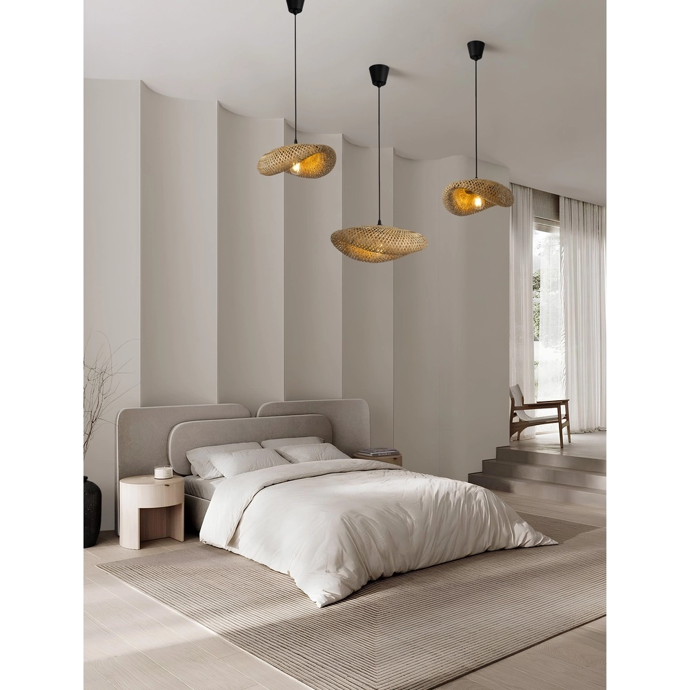 Bamboe hanglamp Adaline 42cm Lyora 5212017465610