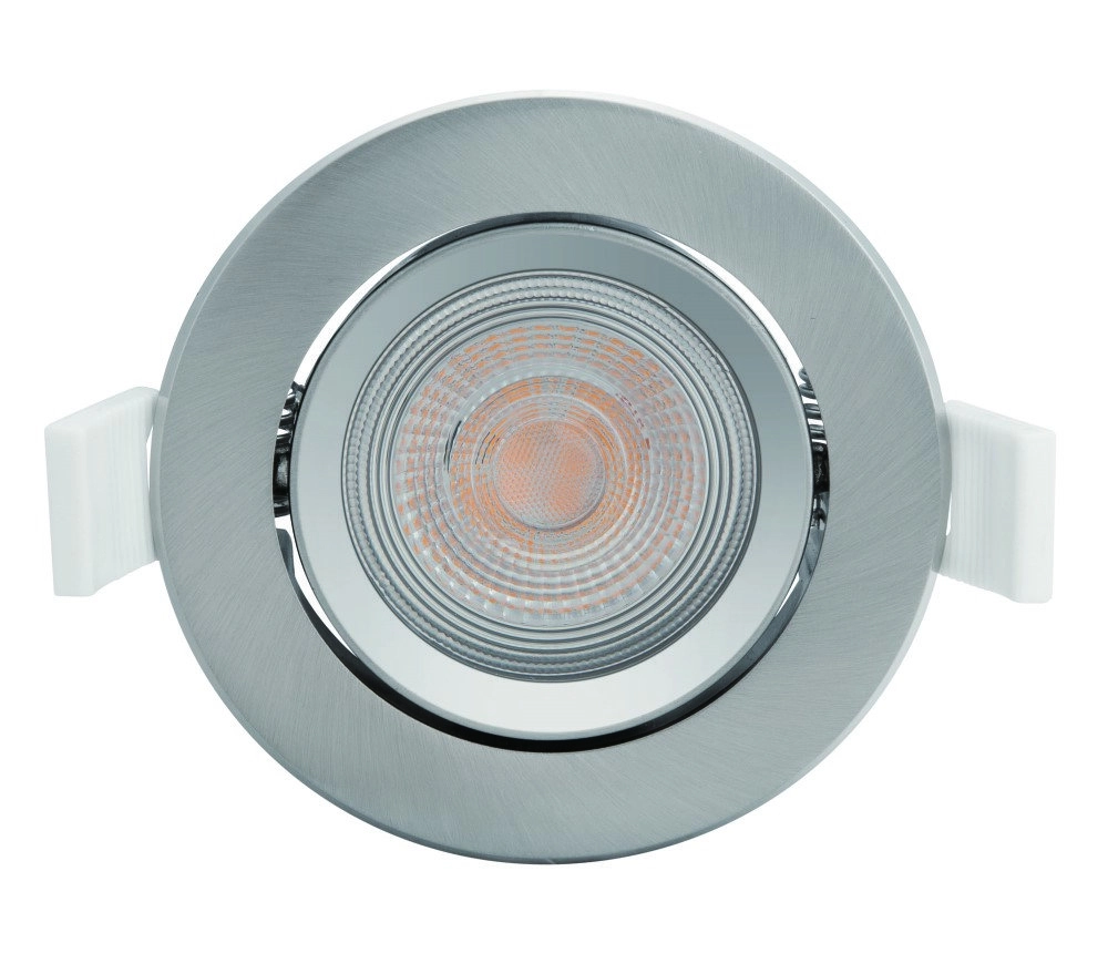 Led inbouwspot Sparkle 5w - 2700K - 8,5cm metaalgrijs Philips 8718699755621