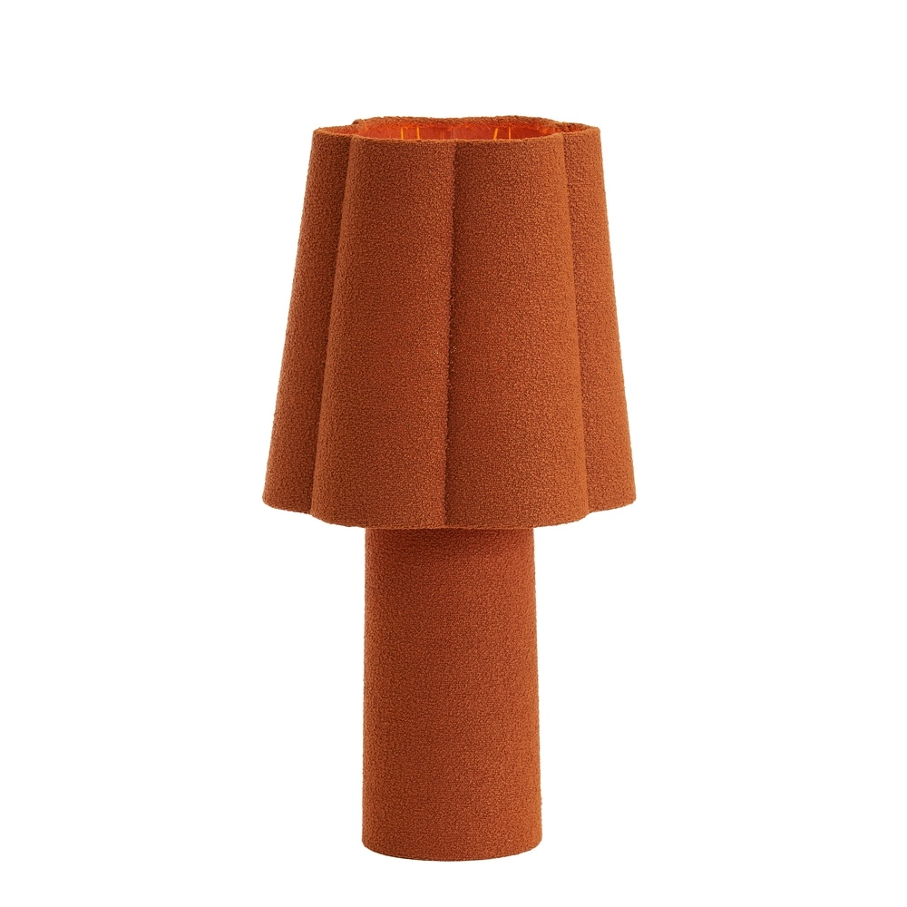 Schemerlamp Musaby organische vorm - terracotta Light & Living 8717807784263