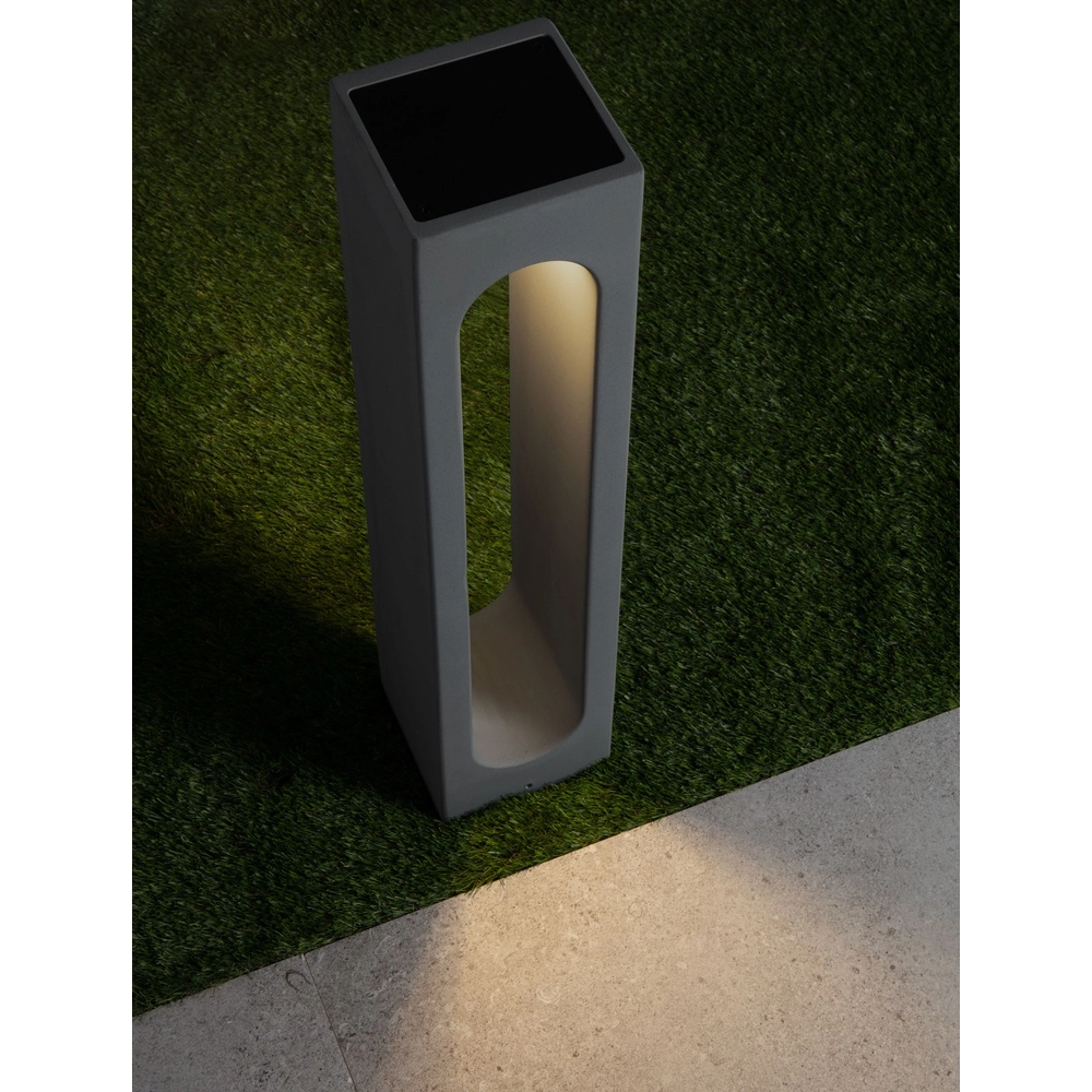 Vierkante tuinlamp Stage 70cm