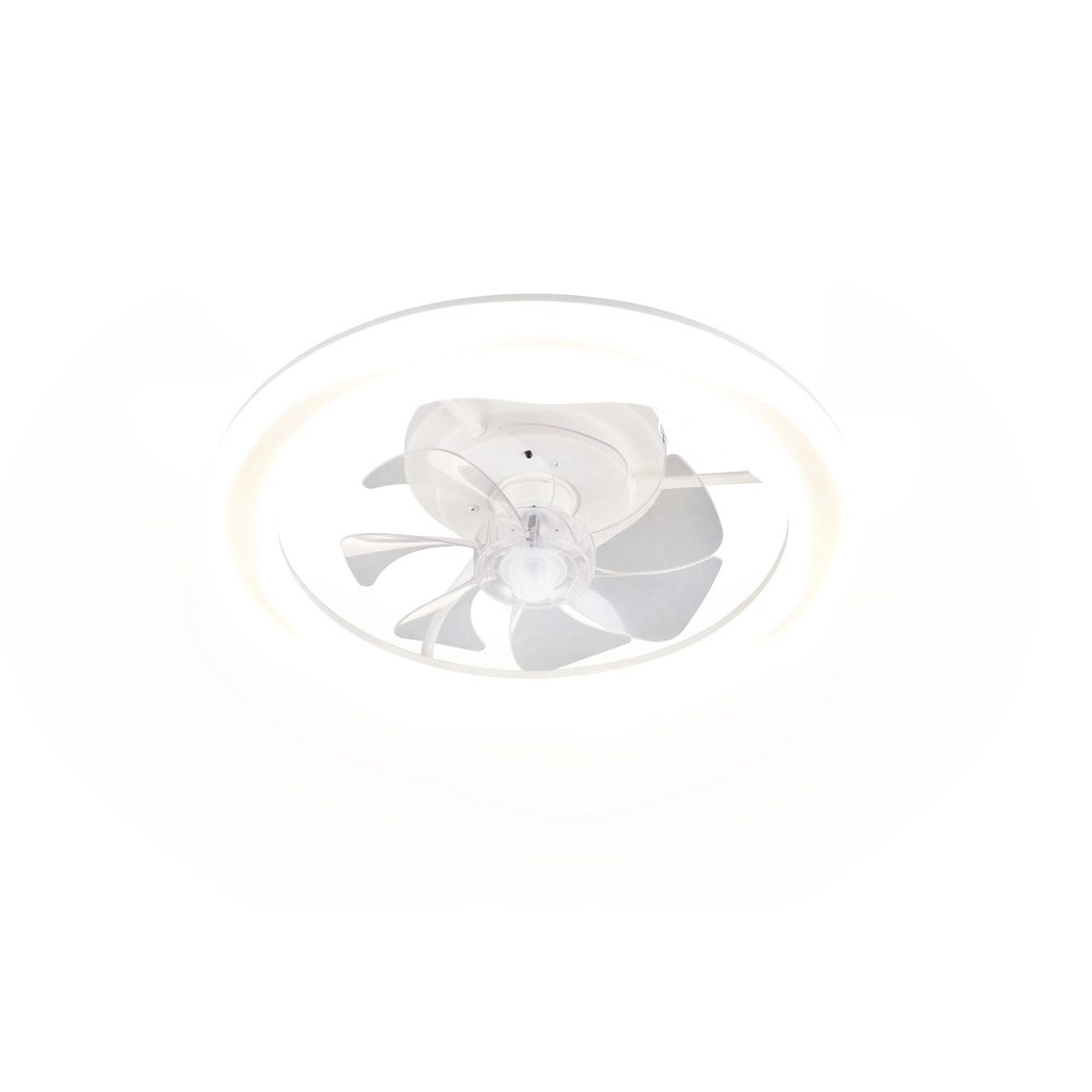 Witte ventilator Skaulo design Ø 50cm Trio 4017807698831