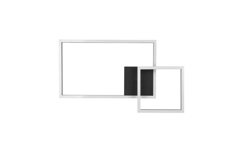 Plafonnière Padella 63cm zwart Trio 4017807512304