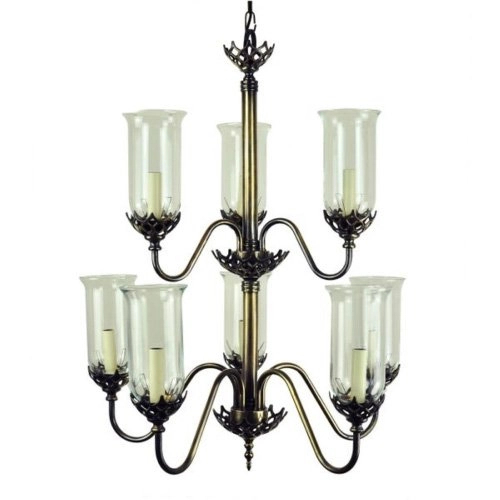 Landelijke hanglamp Gothic antiek koper (ANT)