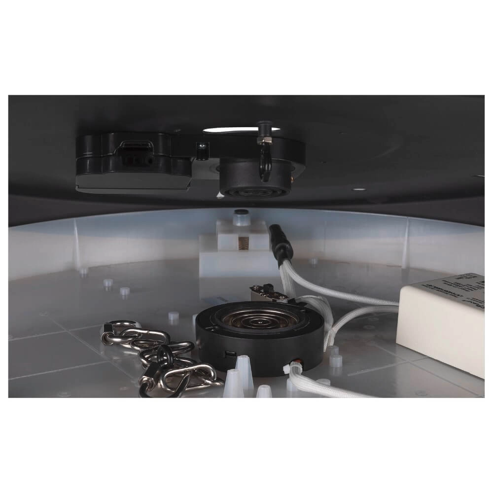 Plafondlamp / Hanglamp Medo Pro 60 zwart - CCT - 110g - Ø 60cm SLV 4024163276832