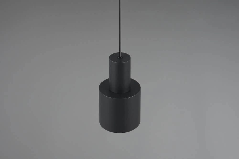 Zwarte pendel Agudo Ø 12cm Trio 4017807613773
