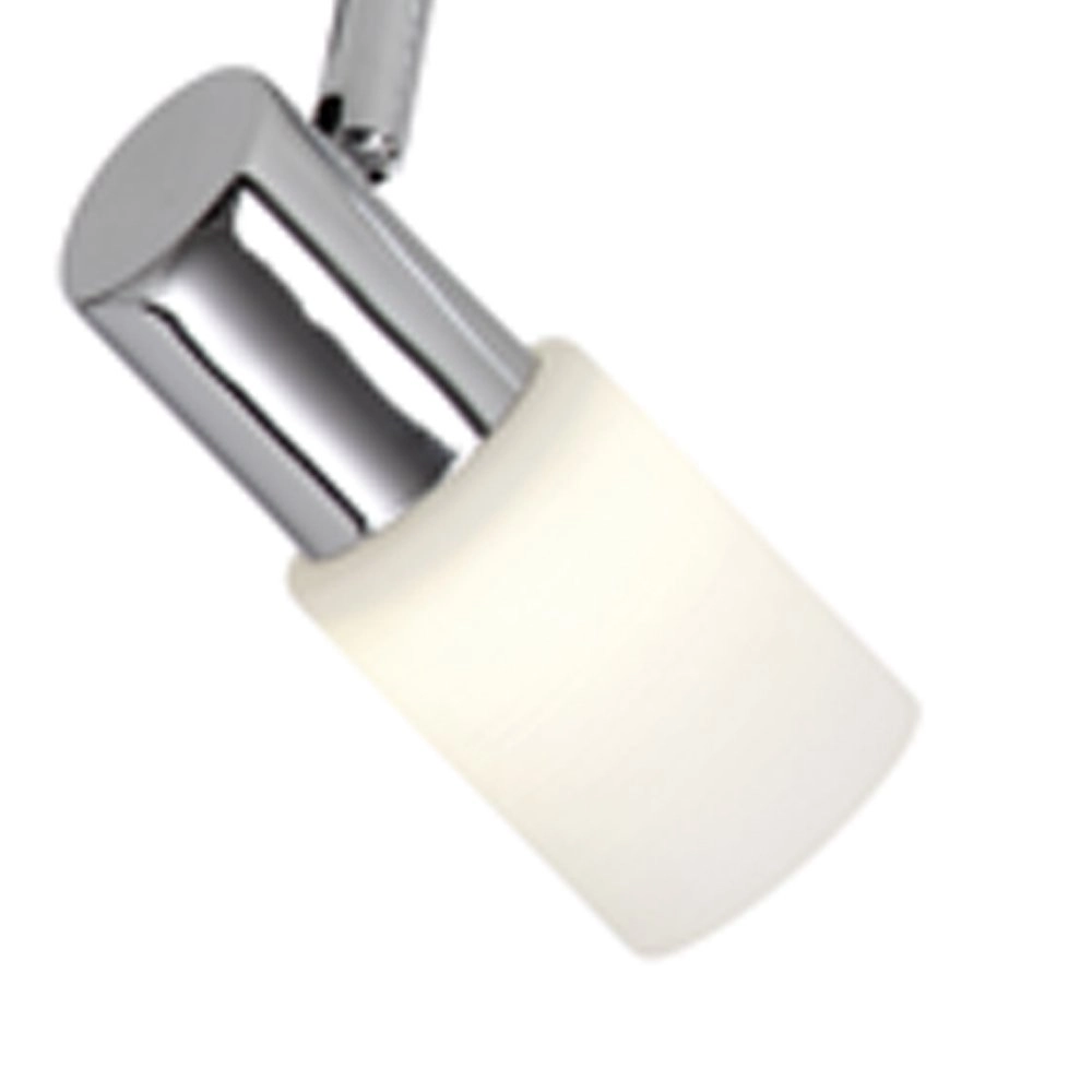 LED plafondspot Series 8214 4-lichts metaalgrijs met chroom Trio 4017807220919