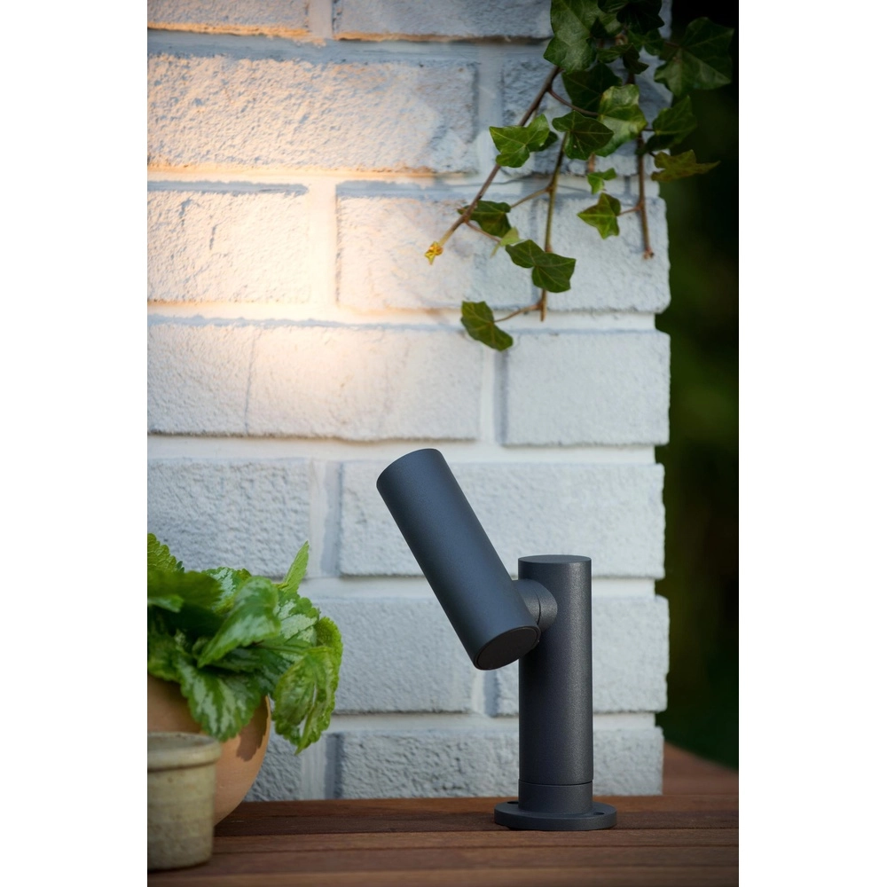Tuinspot Tatum antraciet Lucide 5411212271655